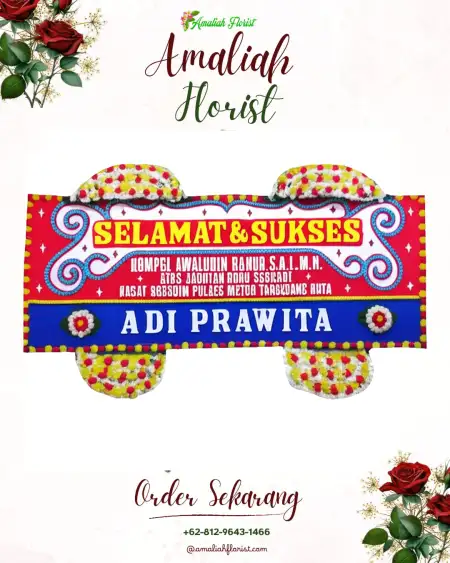 Papan Bunga Ucapan Selamat Kota Karang Raya