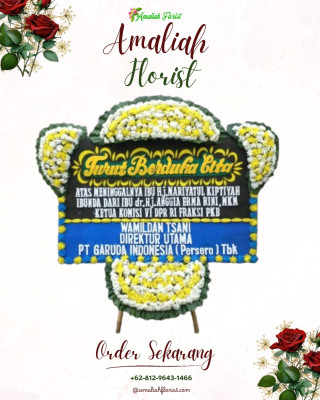 Papan Bunga Duka di Kota Karang Raya